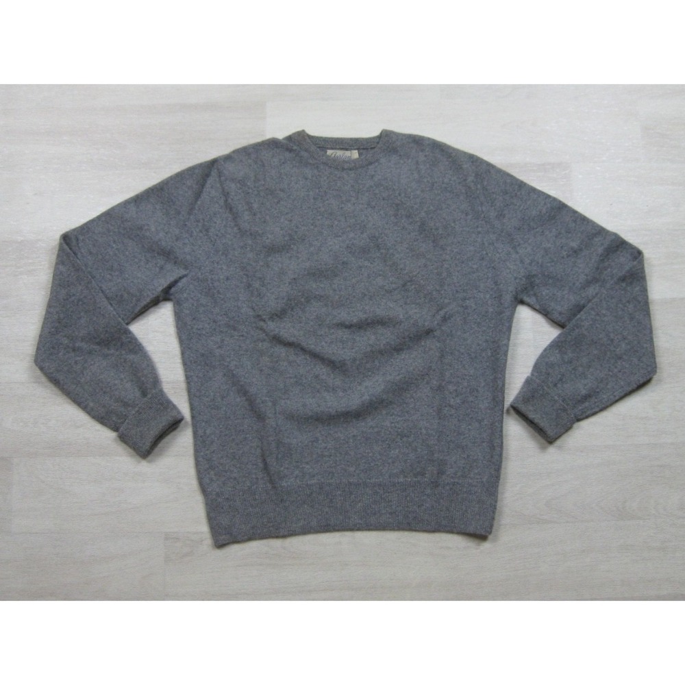 Vintage‎ 50s Garland Dreamspun Sweater Women's (M) Wool Gray Super Soft Preppy
